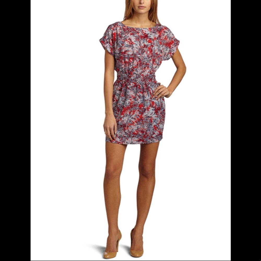 BCBGeneration back cutout cocktail dress